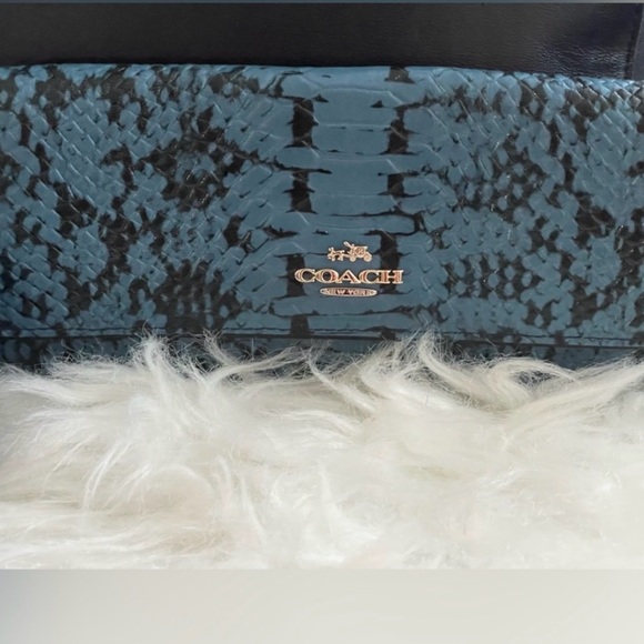 Coach Prairie satchel python crossbody bag - Picture 4 of 5